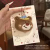 Nuevo Llavero de Oso de Peluche Lindo Muñeco para Bolso Colgante Pequeño Accesorios de Joyería Accesorios de Decoración para Bolso de Estudiante