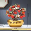 Nuevos Adornos Ruyi de Todo Color Caqui Estilo Chino Calabaza Decoraciones para Sala de Estar Regalo de Apertura Mudanza a Casa Regalo para Mudarse a Casa Nueva