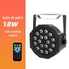 Iluminação de palco LED com controle de voz, 36/18 luzes coloridas, para performance em bar, tingimento de casamento, luzes LED Para Lights