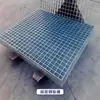Paneles de rejilla de acero personalizados, paneles de rejilla de acero galvanizado en caliente, paneles de rejilla para subestaciones, paneles de rejilla soldados de acero inoxidable galvanizado en caliente