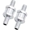 Válvula de retención unidireccional de aleación de aluminio para coche, barco, mecánica, gas, aceite, diésel, tubería de aceite universal, válvula de retención modificada 6-10 mm