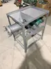 Trituradora Grande Comercial Molinillo de Carne Granja Comida para Perros Trituradora de Huesos Jaula de Pollo Eléctrica Alta Potencia Trituradora de Hielo Carne de Pescado Congelado