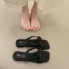 Pantuflas Cruzadas con Lazo Estilo Francés para Mujer, Nuevas Sandalias Planas Versátiles para Viajar en Verano 2026