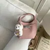 Bolso de Mano de Cuero Granulado Estilo Vintage para Mujer, Nuevo Diseño de Nicho Primavera 2026 con Hebilla de Cierre, Elegante Bolso de Hombro y Bolso Cruzado