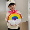 Mochila Infantil de Desenho Animado, Bolsa Donut Casca de Ovo Moderna e Fofa, Mochila Escolar Infantil para Jardim de Infância, Mochila para Menino e Menina