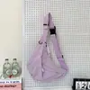 La Bolsa de Dumpling de Estilo Japonés de Moda de Este Año, Versátil y Casual, Estilo Perezoso, Cruzada, para el Trabajo, Texturizada, de Gran Capacidad, para Estudiantes
