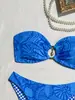 2025 transfronteiriço Europa e Estados Unidos biquíni sexy feminino moda top tomara que caia estampa acessórios de concha pequena em estoque atacado