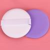 Atacado de fábrica esponja de maquiagem com almofada de ar sem látex, para uso úmido e seco, esponja redonda para BB cream