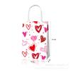 BD169 Comércio Exterior Dia dos Namorados Tanabata Amor para Sub-Stripe Presente de Festa Bolsa de Papel Kraft