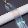 Extensiones de Cabello Metálicas Brillantes de PET de Colores Piezas de Cabello con Mechas Brillantes DIY Accesorios para el Cabello Brillantes sin Costuras Cuerda para Trenzar Decoración