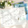 Assistente de Trabalho A4 Agenda 2027 Planejador Diário Calendário de Check-in de Autodisciplina Caderno Personalizável