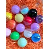 32-45-50-70-75-100-200mm varios modelos cáscaras de gashapon color macarrón color mixto cáscaras de huevo totalmente transparentes