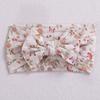 Cross-border Novos acessórios para cabelo infantil Baby Soft Nylon Bow Headband Baby Digital Printed Hair Band Headband