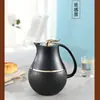 Termo Estilo Europeo Olla Térmica Hogareña Hervidor de Agua Aislado Botella de Agua Tibia Botella de Agua Caliente Botella de Agua Caliente de Gran Capacidad Botella Térmica