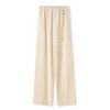 Pantalones Anchos de Estilo Nacional Nuevo Estilo Chino 2026 Otoño Nuevos Sueltos de Cintura Alta de Terciopelo Casual Rectos Largos para Mujer Mx006