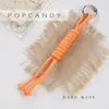 Estilo Coreano Personalidad Ins Popular en Internet Color Lanyard Colgante Corto Colgante Bolsa Bolsa de Cuerda Corta Llavero Colgante de Bolsa