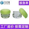Pote máscara labial tipo cogumelo creme para olhos sombra líquida blush creme de alto brilho pote creme frasco de vidro frasco creme sub-embalagem