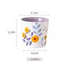 Taza de Café Árabe Colorida Hecha a Mano para Compartir Taza de Té Pequeña Taza con Aroma a Flores Blanca Hecha a Mano de Oriente Medio Juego de 6 Piezas