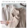 Versão Engrossada do Torrada com Creme! Jaqueta de Fleece, Moletom de Fleece, Gola Alta, Cardigã Solto para Mulheres, Outono e Inverno 2025