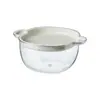 Tina de Lavado de Verduras de Doble Capa con Drenaje, Cesta de Plástico, Gadget de Cocina, Cesta para Frutas, Cesta con Filtro de Agua, Cesta para Verduras, Cesta Escurridora