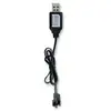 Cable de carga USB para batería de Ni-Cd y Ni-MH SM-2P de 4,8 V, cargador para coche de juguete con control remoto
