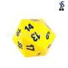 Dado de PU Poliedro Brinquedo Dado QR Code PU6 Peneira Hexagonal Espuma de Poliuretano Peneira de Entretenimento Brinquedo