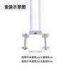 Luminária Pública Solar Integrada para Exterior, Iluminação LED de Estrada de Alta Potência Ultra-Brilhante, Luminária de Exterior, Luz com Sensor