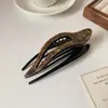 Elegante pinza para el pelo de acetato estilo francés cola de golondrina para mujer, accesorio para el pelo grande lujoso y elegante para la parte posterior de la cabeza
