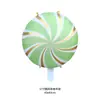 Caramelo de Pirinola Redonda de Navidad Nuevo Transfronterizo Pirinola Redonda de 17 pulgadas Pirinola Redonda Globo Pirinola Mate