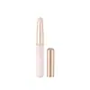 Pincel de labios con cabeza redonda y tapa, pincel para difuminar labios, mini pincel de labios portátil, mango corto, pincel de maquillaje de viaje, pincel corrector