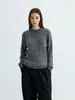 Suéter Yutang "30% Lana" estilo RL de punto trenzado con cuello redondo, nuevo suéter de otoño/invierno para hombre