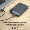 Caja para disco duro móvil USB3.0 tipo C de 2.5 pulgadas soporte máximo 6TB UASP 6Gbps dos opcionales