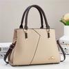 Bolsos transfronterizos, bolso de mano para mujer, elegante bolso de mano de moda con textura, bolso de hombro de gran capacidad y alta calidad para mujer.