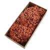 Hortênsia de madeira eterna flor mid-leaf Rosa eterna caixa de presente de vidro tampa flor Flor preservação decoração de casamento cocar de noiva