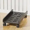 Soporte Móvil para Host de Computadora Estante de Almacenamiento para Impresora de Oficina Soporte de Almacenamiento para Caja de Escritorio Pequeña con Ruedas