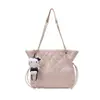 Bolso tote acolchado pequeño muy elegante inspirado en Chanel para mujer, nuevo modelo 2026, diseño único, adecuado para ir al trabajo, bolso de hombro