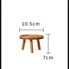 Soporte para Flores Base de Maceta de Cerámica Estante para Flores Soporte para Acuario Jarra de Vino Adorno Creativo Soporte para Comedero de Gato y Perro Mini