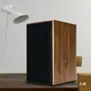 Panel de 21 mm de grosor, caja vacía para altavoz de madera de 6.5 pulgadas, altavoz de dos vías graves + agudos, carcasa de bocina de coche