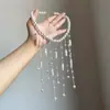 Colar de Contas Estilo Étnico Retrô com Design em Camadas, Corrente Longa Estilosa e Moderna para Mulheres