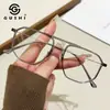 Gafas de montura grande clásicas nuevas moda para hombre montura de alfiler moda para mujer estilo personalidad gafas anti-luz azul venta al por mayor