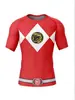 2026 Nueva Camiseta Estampada Digitalmente Impresa en 3D para Hombre Ajustada de Manga Corta Secado Rápido Top Deportivo para Fitness
