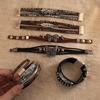 Pulsera Nueva de Madera con Cuentas Estilo Chino Antiguo, Lujo Ligero y Sensación de Alta Gama, Joyería de Moda y Temperamento Sencillo al por Mayor