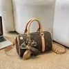 Bolsos de Mujer de Gama Alta 2026 Nuevo Modelo Bolso Boston Almohada Bolso de Mano Estampado Bolso Cruzado Casual de Lujo Ligero Moderno