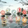 Venda Quente Nuvem Brilhante Raposa Espiritual Raposa de Nove Caudas Caixa Surpresa Brinquedo Figura Criativa da Moda Decoração de Quarto Ornamento Ponto Turístico Pequeno Presente