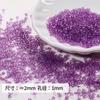 Contas de arroz de vidro transparente de alta qualidade de 2mm, contas soltas, material para acessórios tecidos DIY feitos à mão, colar, pulseira, joias de orelha