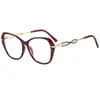 Gafas de sol metálicas personalizadas estilo europeo y americano, gafas de sol de moda para mujer, nuevas gafas de sol poligonales de moda transfronterizas