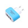 Cargador de caramelo 3usb cargador luminoso LED para teléfono móvil cabezal de carga 3usb cargador usb multipuerto venta al por mayor