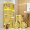 Papel Higiênico Qingfeng Log Ouro Sem Tubete 4 Folhas 1250g Toalha de Papel Papel Higiênico Atacado Papel Higiênico Caixa Completa Grande Quantidade