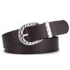 Fábrica BSCI Cinturón Nuevo para Mujer Hebilla Ovalada Corea del Sur Moda Estudiantil Moda Coreana Cinturón Decorativo Cintura