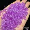 Gelo através de roxo 6mm grande buraco ábaco contas soltas atacado diy pulseira jade jóias espaçador acessórios jade ábaco